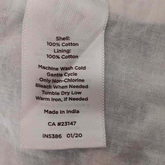 Talbots Tiered Cotton Dress - Picture 12 of 15
